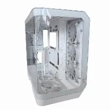 Gabinete Msi Mag Pano 120r Pz White, Mid-tower, Atx/micro-atx/itx, Usb 3.0, Sin Fuente, Blanco